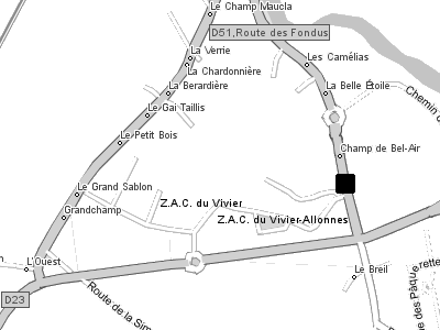 Map: Le Palais de la Biere