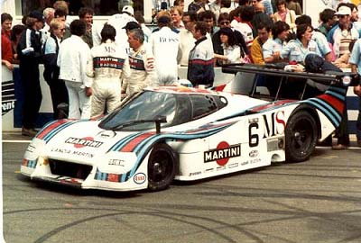 1983: The Lancia of Paolo Barilla, Jean-Claude Andruet and Alessandro Nannini; © Rupert Lowes